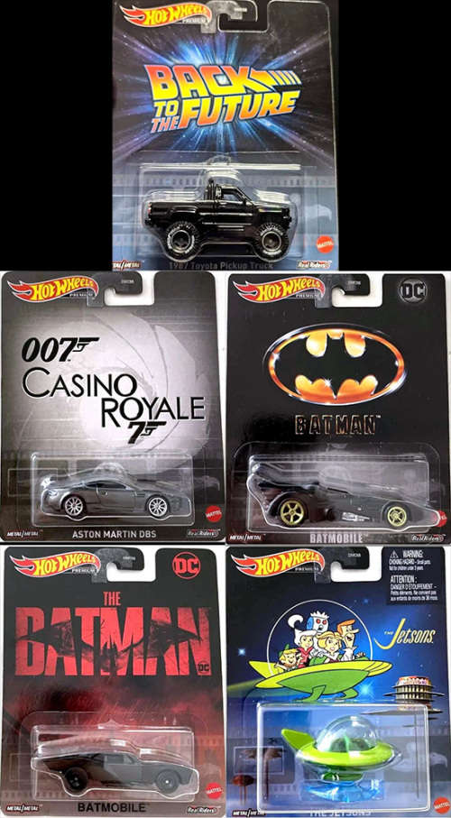 HOT WHEELS PREMIUM `REPLICA ENTERTAINMENT SET`