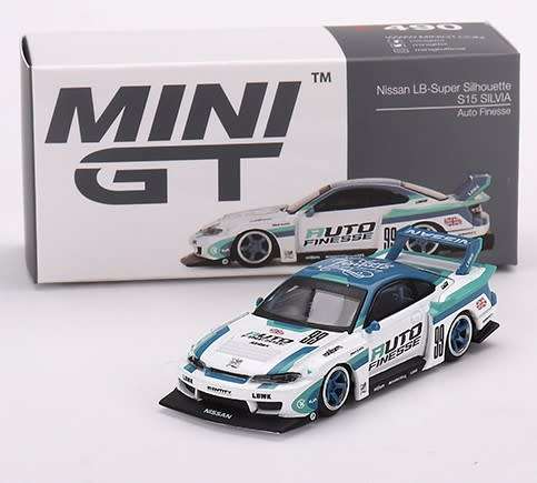 MINI GT NISSAN LB-SUPER SILHOUETTE SILVIA S15 (AUTO FINESSE)