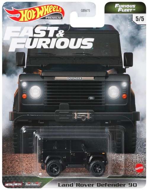 HOT WHEELS FAST AND FURIOUS LAND ROVER DEFENDER 90