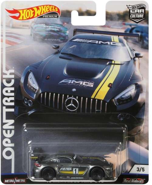 HOT WHEELS PREMIUM ` OPEN TRACK`  2016 MERCEDES-AMG GT3