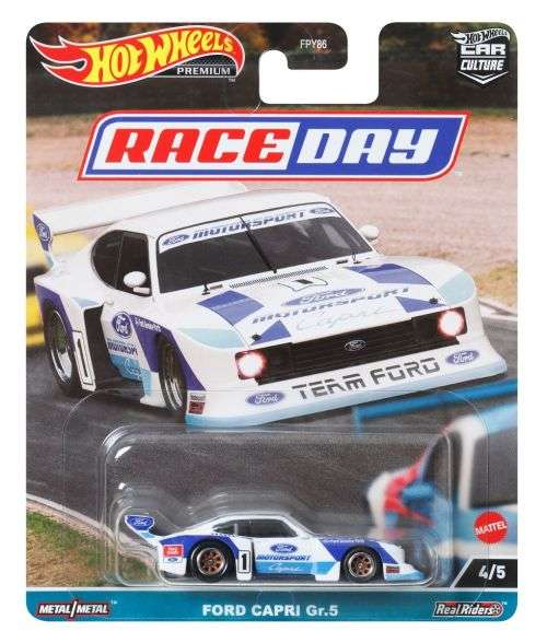 HOT WHEELS RACE DAY FORD CAPRI GR.5