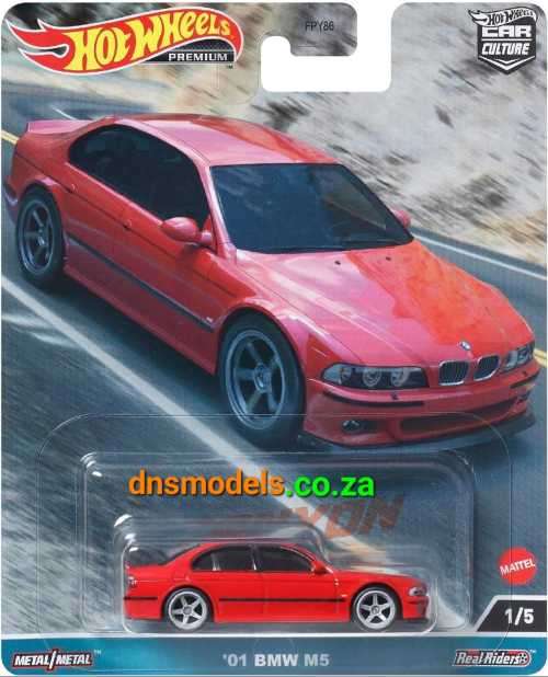 HOT WHEELS PREMIUM ` CANYON WARRIORS` 2001 BMW M5
