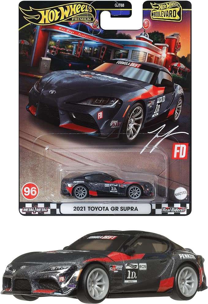 HOT WHEELS PREMIUM "BOULEVARD" 2021 TOYOTA GR SUPRA