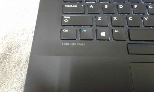 DELL LATITUDE  E7470 INTEL CORE I7-6600U CPU @2.60 GHZ - 8 GB RAM - 256 GB SSD