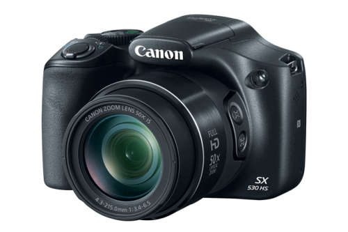 Cannon PowerShot SX530 HS - 24mm Wide - 50x - WiFi - 16.0 Mega Pixels - 1080p Full HD AND MORE
