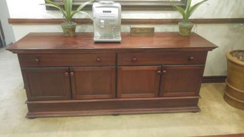 Wetherlys Lampung 4 Door 2 Drawer Sideboard - Antique Stain - Immaculate Condition - R14000