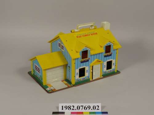 Fisher-Price Little People Play Family House  1969 - 51 Years Old - National American Museum History