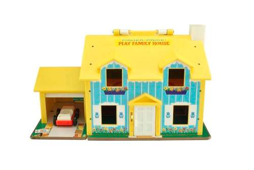 Fisher-Price Little People Play Family House  1969 - 51 Years Old - National American Museum History