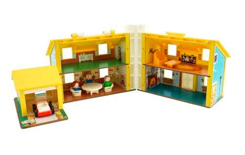 Fisher-Price Little People Play Family House  1969 - 51 Years Old - National American Museum History