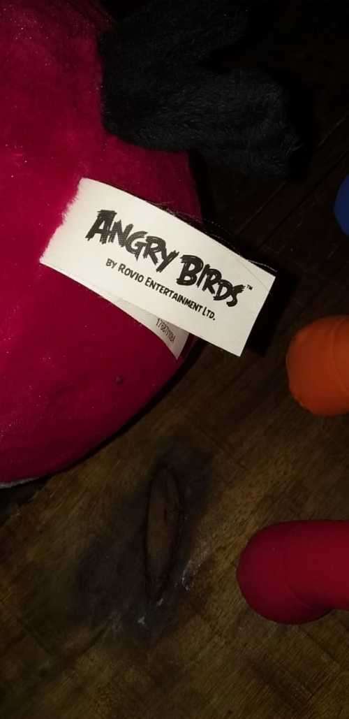 Angry Bird By Ravio Entertainment Teady and Cuddlebug Worm Kids Travel Pillow