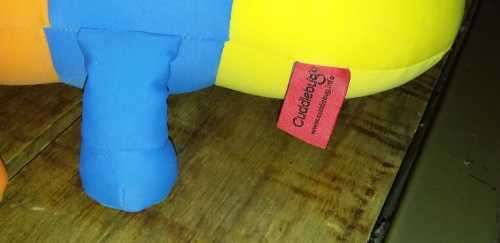 Angry Bird By Ravio Entertainment Teady and Cuddlebug Worm Kids Travel Pillow