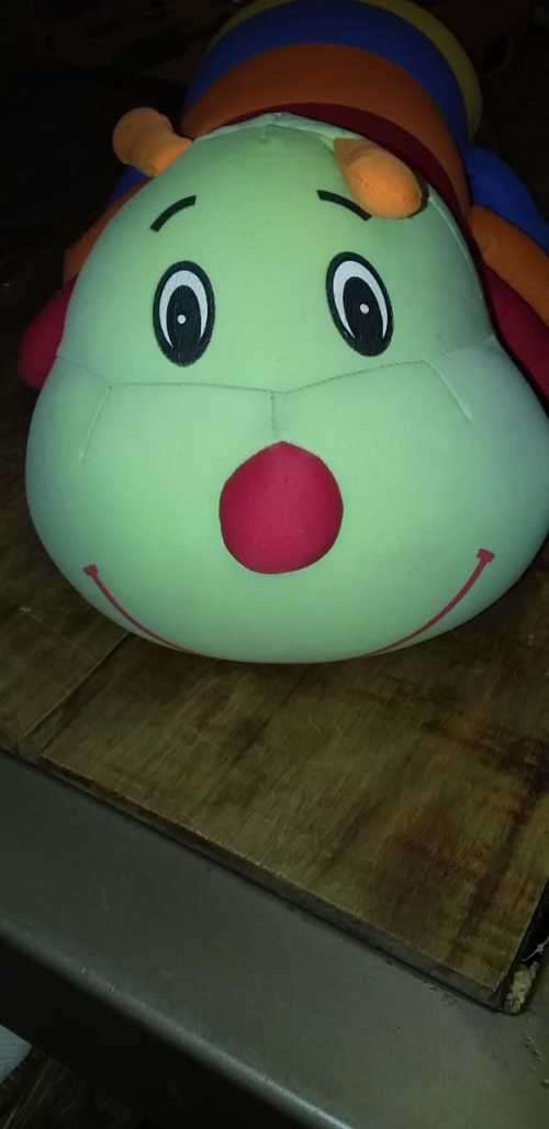 Angry Bird By Ravio Entertainment Teady and Cuddlebug Worm Kids Travel Pillow