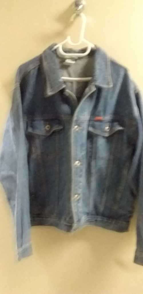 KHI Denim Jacket - Size XL - 100% Cotton made in Lesotho - Like New