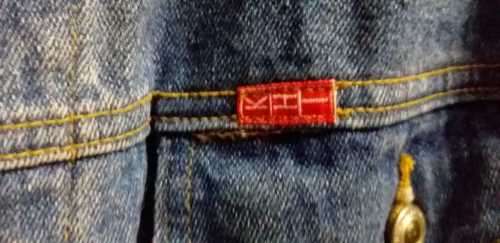 KHI Denim Jacket - Size XL - 100% Cotton made in Lesotho - Like New