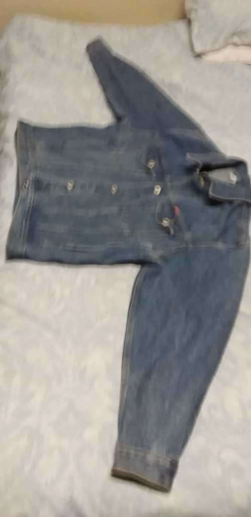 KHI Denim Jacket - Size XL - 100% Cotton made in Lesotho - Like New