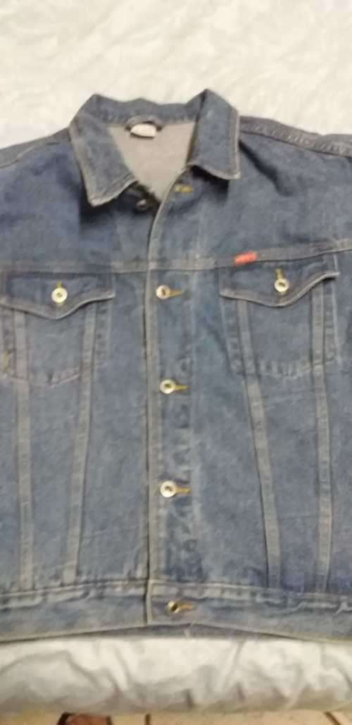 KHI Denim Jacket - Size XL - 100% Cotton made in Lesotho - Like New