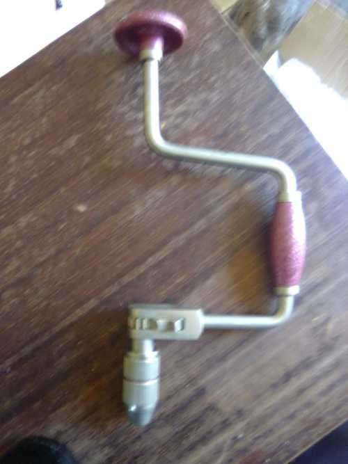 Vintage Hand Drill for Wood - Made by YORK - Made in Czeckoslovakia - 100% OPERATIONAL