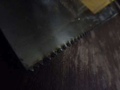 1 x Wood Saw - 1 x Wood File - 1 x Miter box for 45 degree Cutting  - Like New Excellent Condition