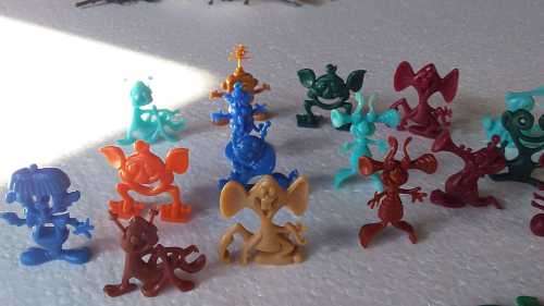 Cereal Box Toys From the 1970's - Valued at Thousands - 48 Toys - 23 ARE Hoot Nit Toys Australia