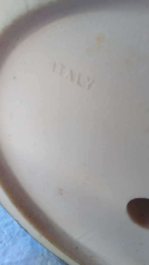 Vintage Hard Working Men, Polyresin Pieces - MADE IN ITALY - HAND PAINTED - AMAZING FIND