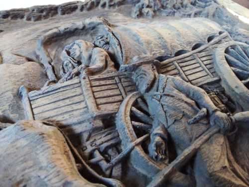 Die Groot Trek Wooden Hand Made - Don't Miss Out - Amazing Find - VERY OLD - 1835 - 1846 - AMAZING