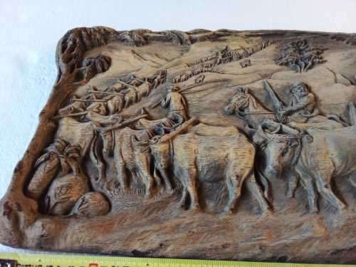 Die Groot Trek Wooden Hand Made - Don't Miss Out - Amazing Find - VERY OLD - 1835 - 1846 - AMAZING