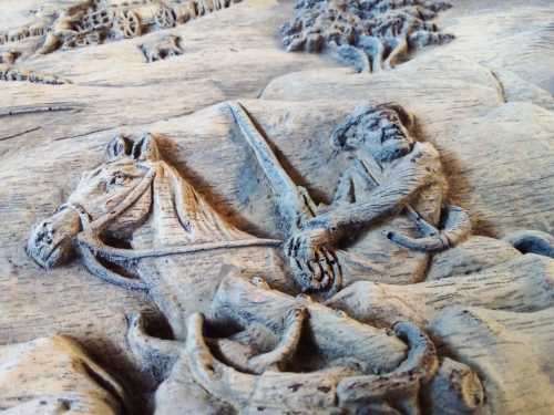 Die Groot Trek Wooden Hand Made - Don't Miss Out - Amazing Find - VERY OLD - 1835 - 1846 - AMAZING