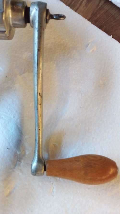 Husqvarna Mincer Reliance No.8 Meat Grinder hand crank made in Sweden - Complete - Amazing Buy