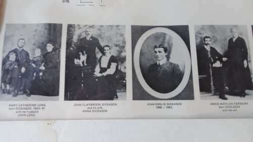 1820's Settlers - Family Tree - Robert Dickason British Settler in the 1820 Framed Piece of History