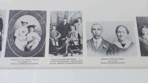 1820's Settlers - Family Tree - Robert Dickason British Settler in the 1820 Framed Piece of History