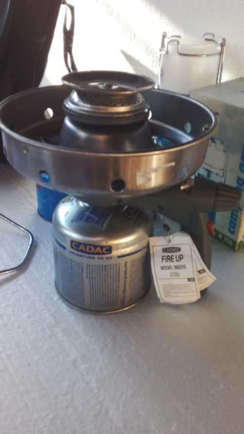 8 X Cadac Mega Camping Bundle To The Value of R6500 - EXPECIALLY FOR THESE LOADSHEDDING DAYS