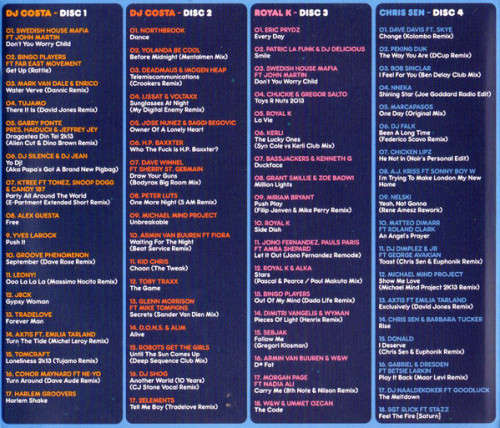 Various  Bump 32 2013 Vol 1 - CD -  4 × CD, Compilation, Mixed