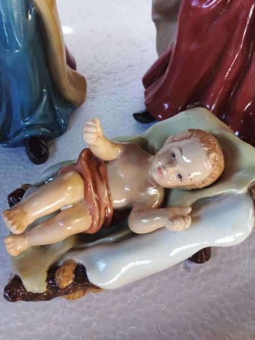 Vintage Porcelain Religious Figurines - Very Rare - Amazing Condition