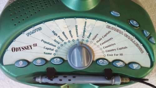 "LEAP FROG ODYSSEY III INTERACTIVE TALKING SMART GLOBE EUREKA CHALLENGE - World Geography - 100%