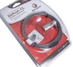 Targus Defcon CL Armor Combination Cable Lock Notebook Security PA410-10 New