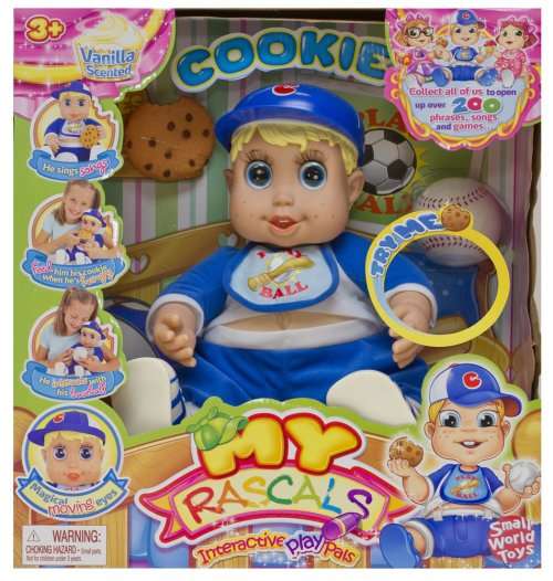 MY RASCALS Cookie Play Ball Interactive Talking Play Pal Toy Doll **ULTRA RARE** - 100% Working