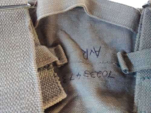 SADF WEBBING PATROL BAG - AMAZING CONDITION - DON'T MISS OUT