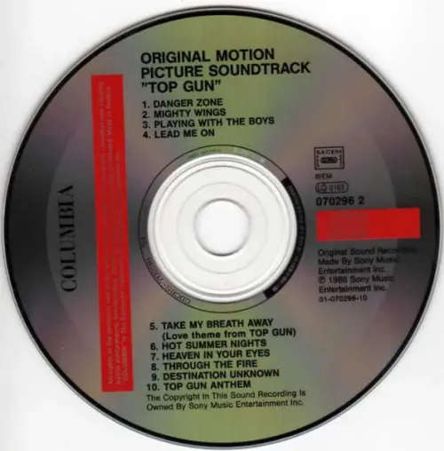 Top Gun - Original Motion Picture Sountrack - CD