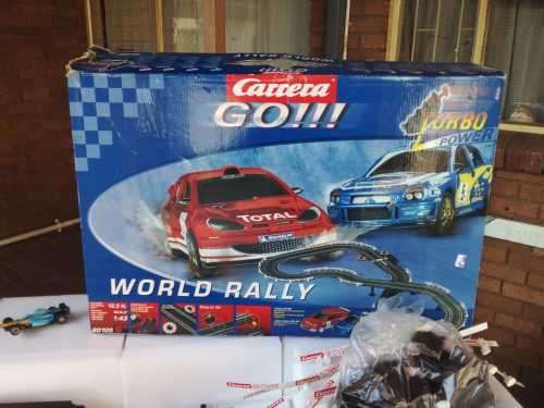 Carrera Go - World Rally - 2 x Complete Set 60801 and 62008  - AMAZING CONDITION
