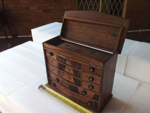 Wooden Jewelry Box - AMAZING CONDITION