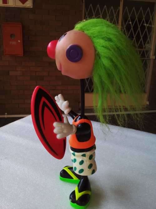 ERTL Jibba Jabba Jibber Jabber Surfer Noisy Noisemaker Toy 9 Rare Vintage  - works