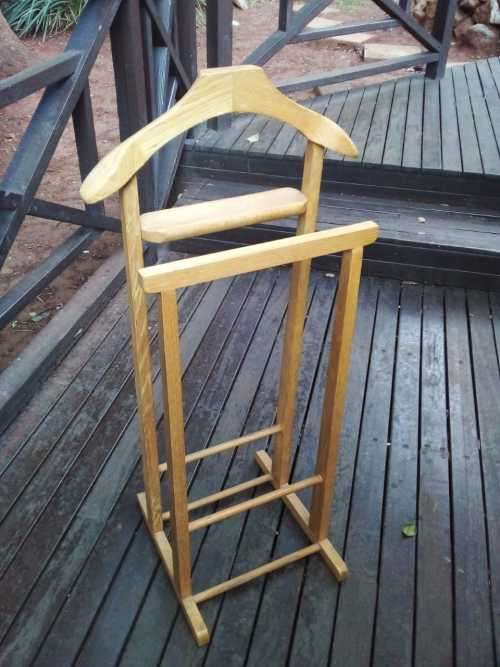 VINTAGE OAK BUTLER STAND - AMAZING CONDITION