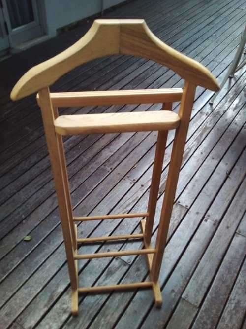 VINTAGE OAK BUTLER STAND - AMAZING CONDITION