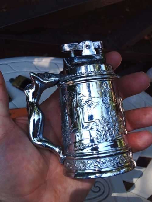 Antique Smoking and Pipe Bundle 2 x Petrol Lighters & 1900's Pipe Reamers