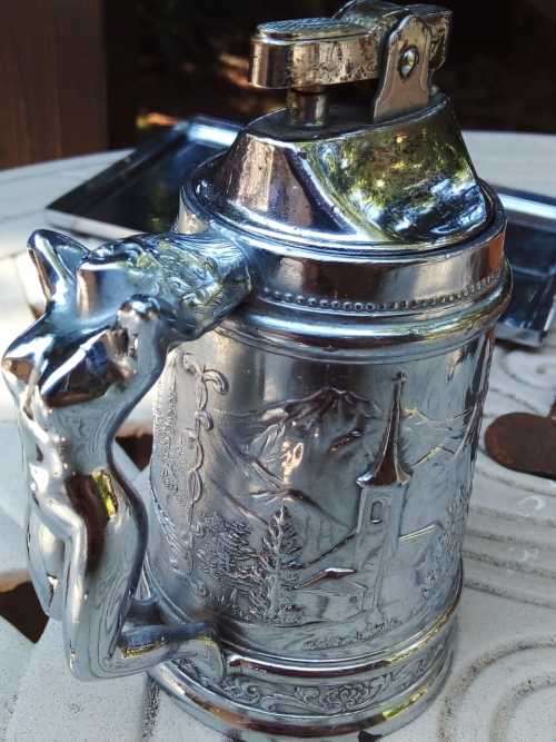 Antique Smoking and Pipe Bundle 2 x Petrol Lighters & 1900's Pipe Reamers