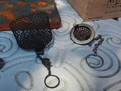 Antique Smoking and Pipe Bundle 2 x Petrol Lighters & 1900's Pipe Reamers