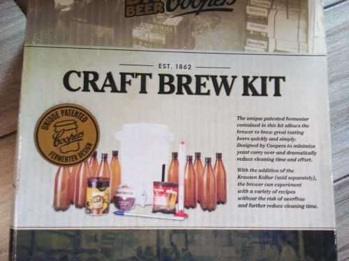 Coopers All-in one DIY 10L Beer Brew Kit Comes in Original Packaging 100% WORKING - 100% COMPLETE