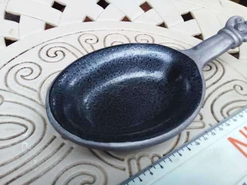 Original Carrol Boyes - Spoon Rest - BEAUTIFUL EARLY DESIGN WITH AN INNER COATING