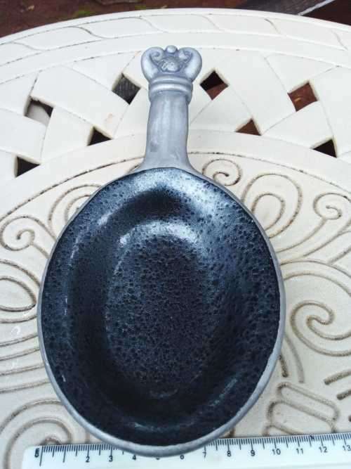 Original Carrol Boyes - Spoon Rest - BEAUTIFUL EARLY DESIGN WITH AN INNER COATING