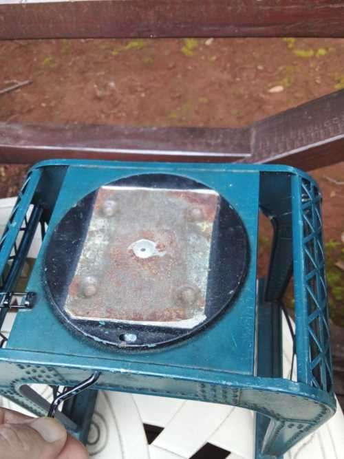 Vintage Germany METAL Train Station and Crane Stand Crane not included - 100% WORKING